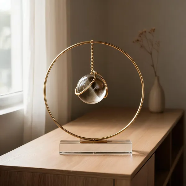 Metal_Contemporary_Hanging_Sphere_Table_Sculpture