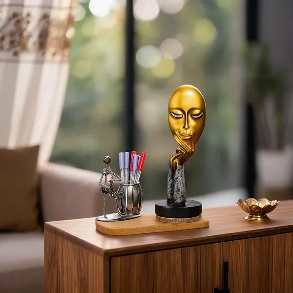 Metal_Contemporary_Abstract_Thinker_Face_Sculpture