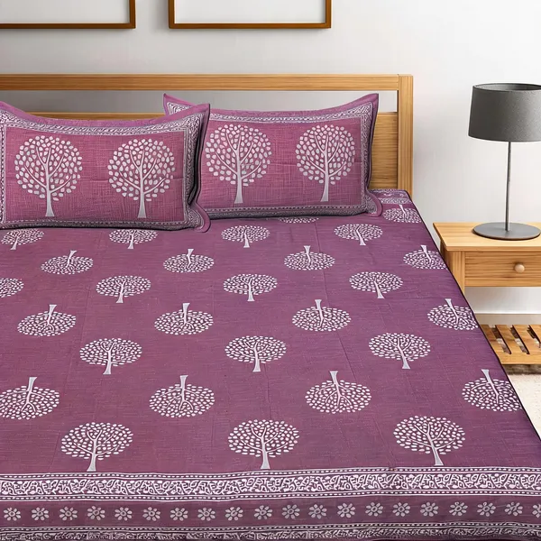 Cotton_Jaipuri_Prints_Multicolor_Bed_Sheet_With_2_Pillow_Covers