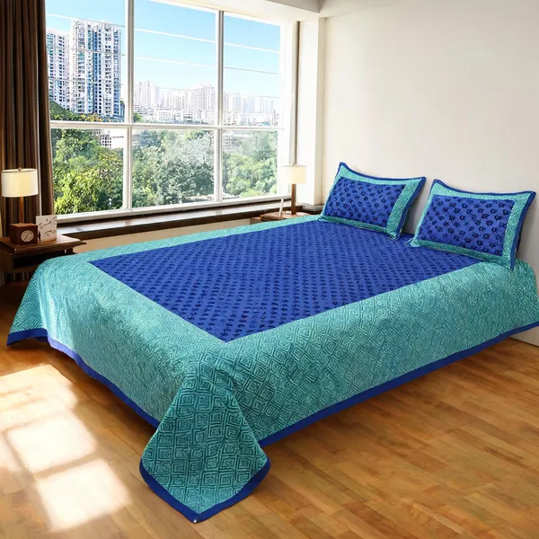 Cotton_Jaipuri_Jaipuri_Prints_Bed_Sheet_With_2_Pillow_Covers