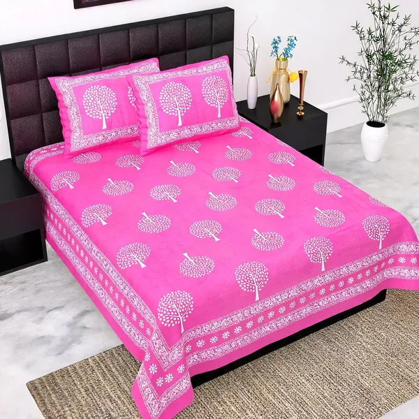 Cotton_Jaipuri_Multicolor_Jaipuri_Prints_Bed_Sheet_With_2_Pillow_Covers