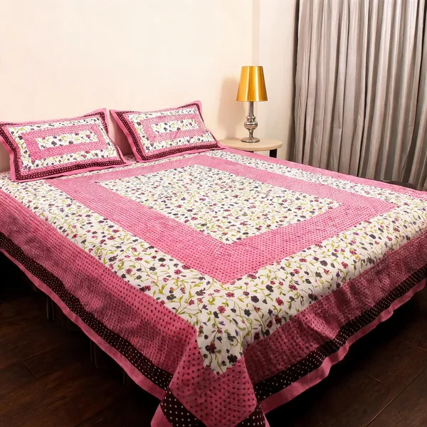 Cotton_Printed_Multicolor_Bed_Sheet_With_2_Pillow_Covers