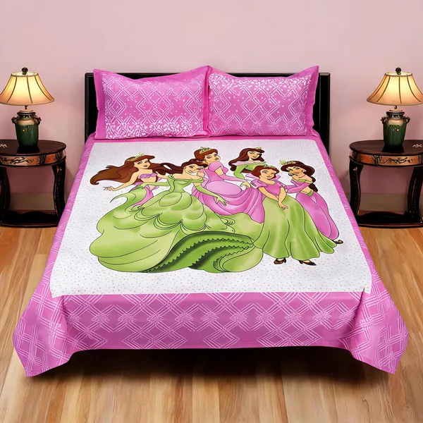 Cotton_Jaipuri_Pink_Jaipuri_Prints_Bed_Sheet_With_2_Pillow_Covers