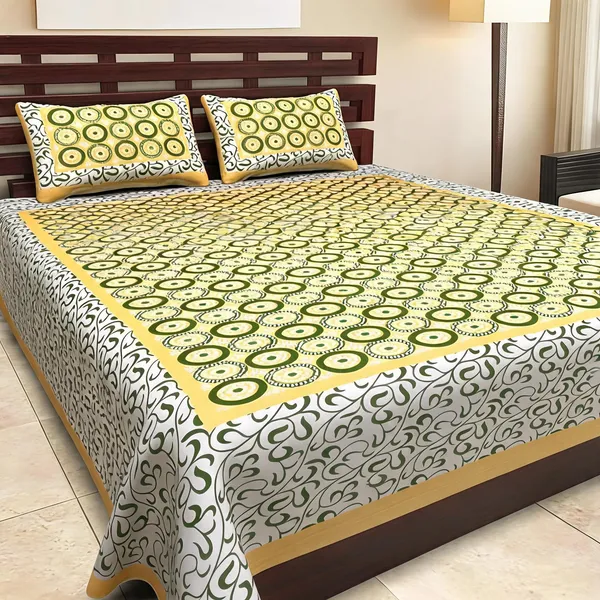 Cotton_Printed_Multicolor_Bed_Sheet_With_2_Pillow_Covers
