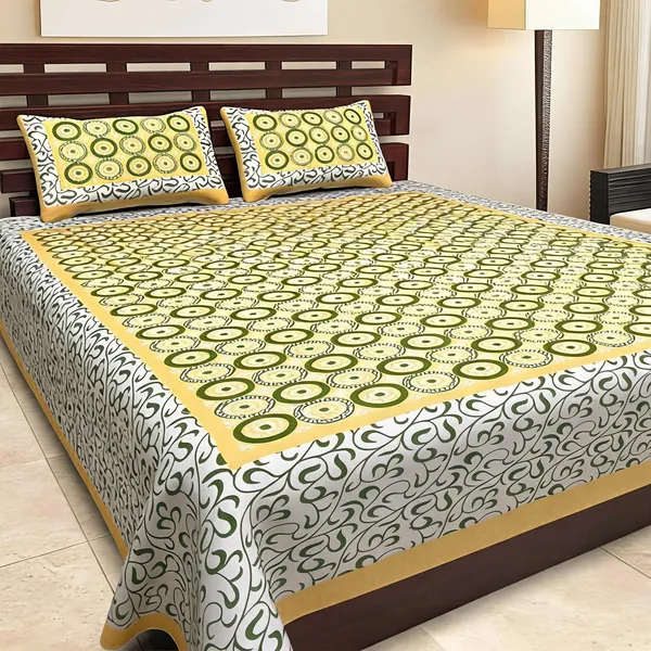 Cotton_Printed_Multicolor_Bed_Sheet_With_2_Pillow_Covers