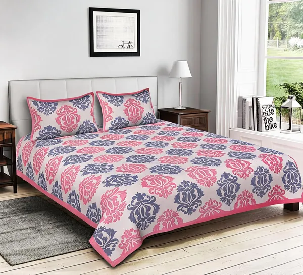 Cotton_Printed_Multicolor_Bed_Sheet_With_2_Pillow_Covers