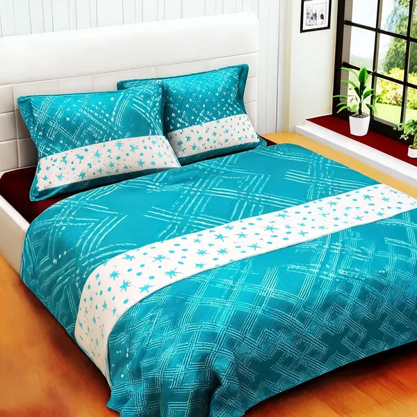 Cotton_Multicolor_Jaipuri_Print_Bed_Sheet_With_2_Pillow_Covers