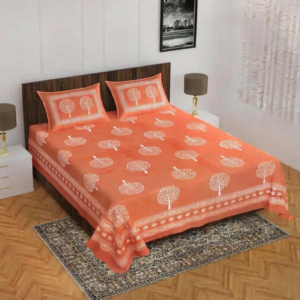 Cotton_Jaipuri_Multicolor_Jaipuri_Print_Bed_Sheet_With_2_Pillow_Covers