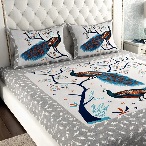 Cotton_Printed_Multicolor_Bed_Sheet_With_2_Pillow_Covers