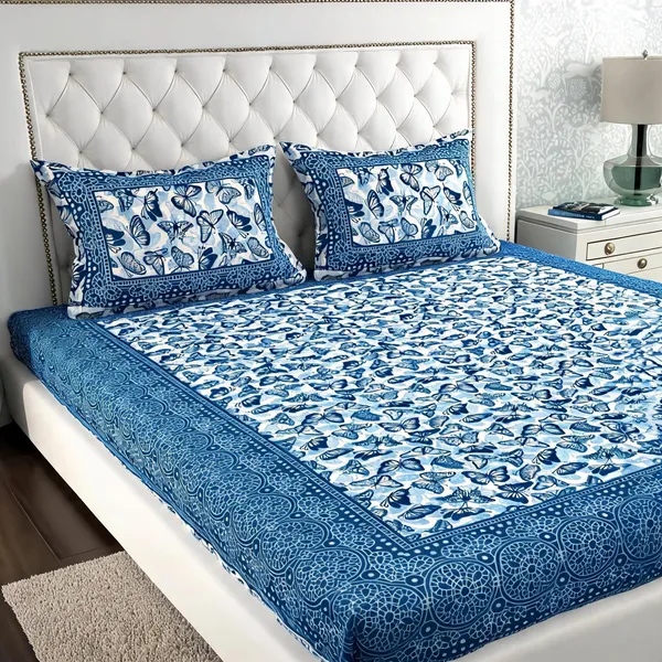 Cotton_Jaipuri_Multicolor_Jaipuri_Prints_Bed_Sheet_With_2_Pillow_Covers