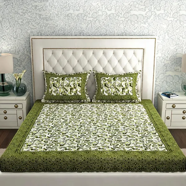 Cotton_Printed_Multicolor_Bed_Sheet_With_2_Pillow_Covers