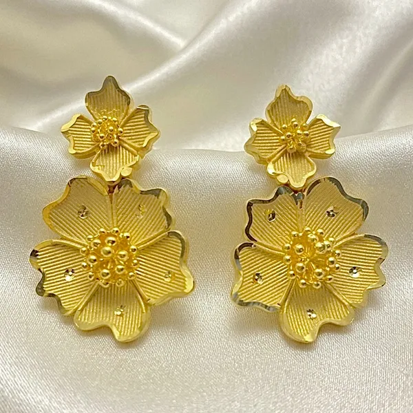 Gold_Micro_Plated_Dubai_Floral_Necklace_Set_For_Women