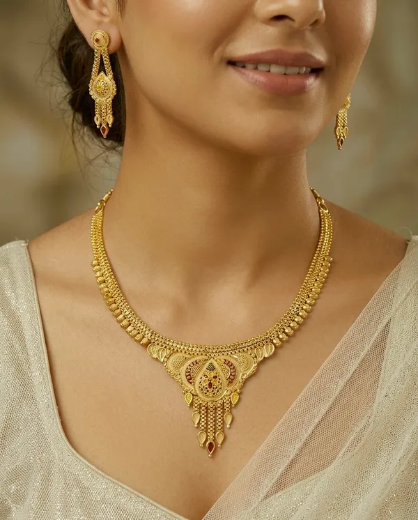 Gold_Micro_Plated_Dubai_Meenakari_Necklace_Set_For_Women