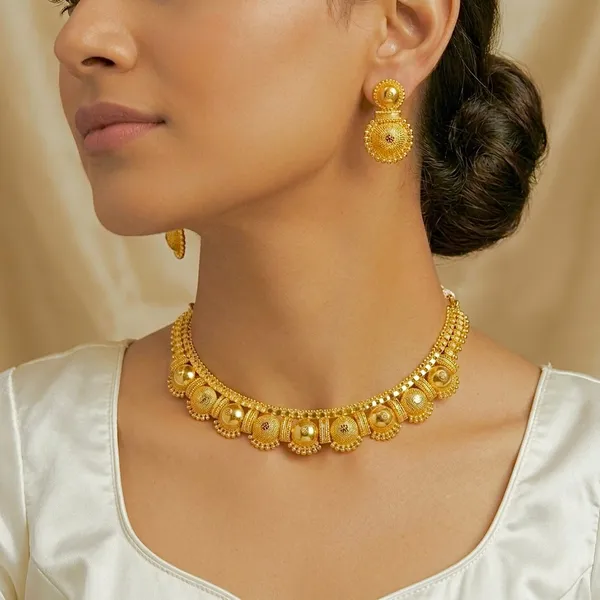 Gold_Micro_Plated_Dubai_Round_Motif_Necklace_Earring_Set