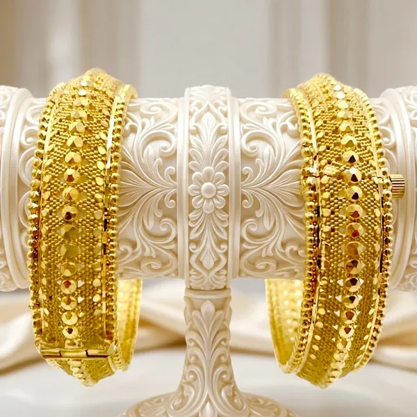 Gold_Micro_Plated_Turkish_Design_Bangle_Pair_For_Women