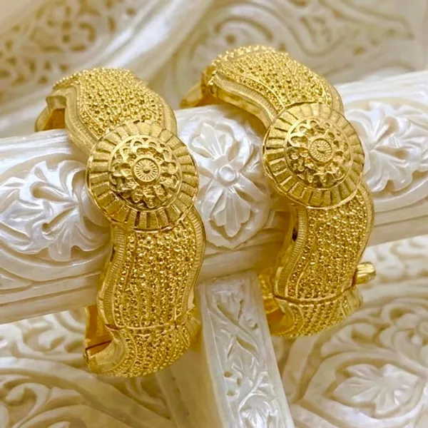 Gold_Micro_Plated_Turkish_Traditional_Designer_Bangle_Pair