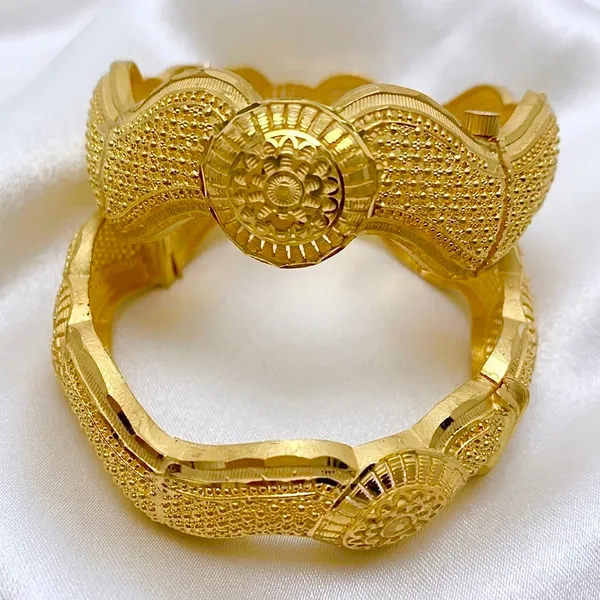 Gold_Micro_Plated_Turkish_Traditional_Designer_Bangle_Pair
