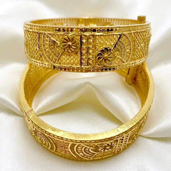 Gold_Micro_Plated_Copper_Turkish_Cutwork_Designer_Bangle_Pair