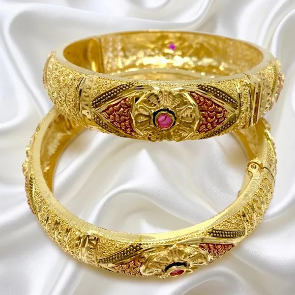 Gold_Micro_Plated_Meenakari_Turkish_Screw_Bangle_Pair_For_Women