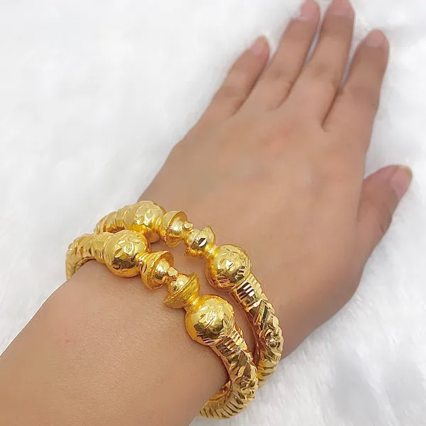 Gold_Copper_Nakshikari_Bala_Bengali_Handcrafted_Bangle_Pair_For_Women