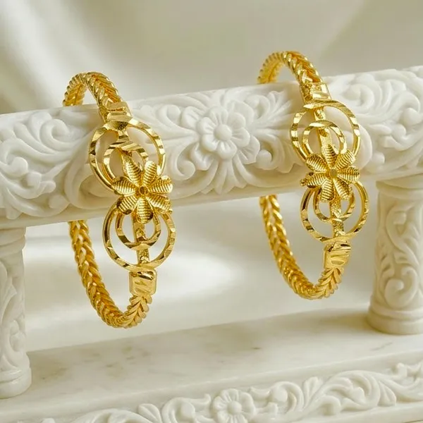 Gold_Micro_Plated_Floral_Dubai_Bangle_Set_Of_6_For_Women