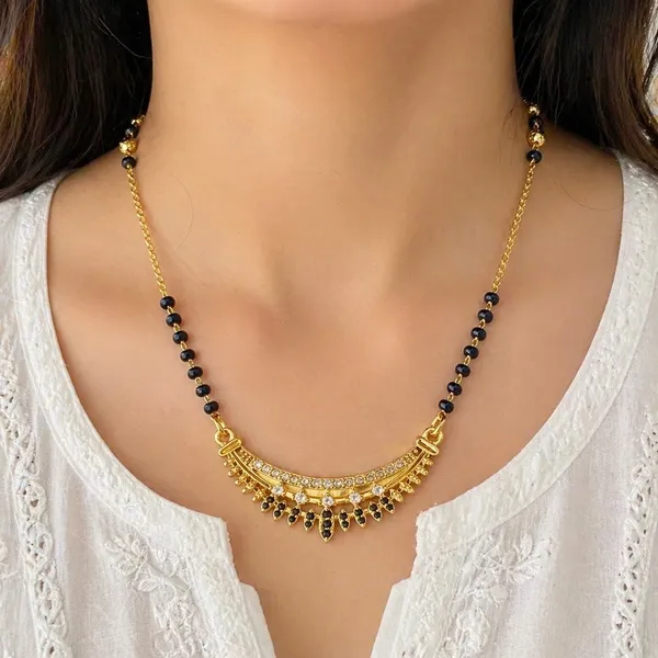 Black_18K_Gold_Plated_Ad_Stone_Carved_Mangalsutra_Pendant