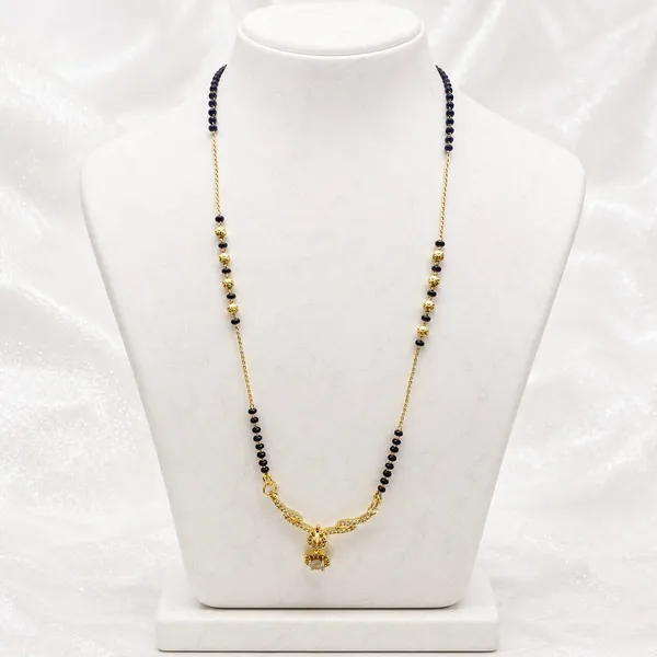 18K_Gold_Plated_Infinity_Ad_Stone_Anti_Tarnish_Mangalsutra_Pendant_For_Women