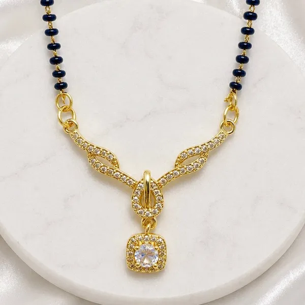 18K_Gold_Plated_Infinity_Ad_Stone_Anti_Tarnish_Mangalsutra_Pendant_For_Women