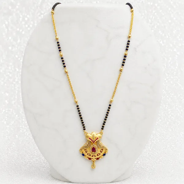Black_Gold_Plated_Ad_Ruby_Meenakari_Mangalsutra_For_Women