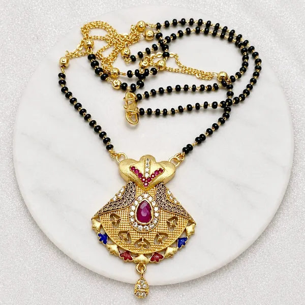 Black_Gold_Plated_Ad_Ruby_Meenakari_Mangalsutra_For_Women