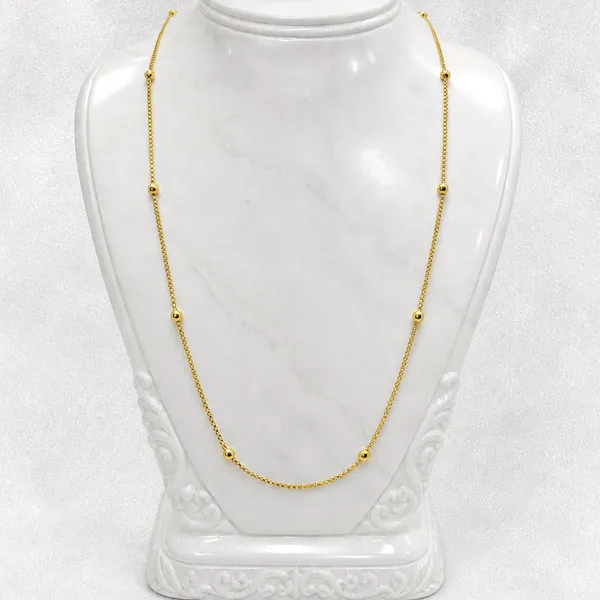 Gold_Micro_Plated_Beaded_Box_Link_Neck_Chain_For_Women