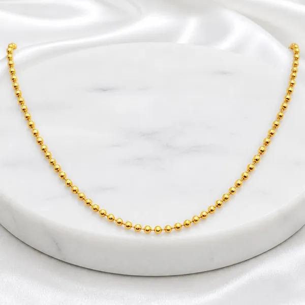 Gold_Micro_Plated_Classic_Round_Ball_Bead_Neck_Chain