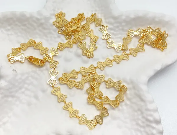 Gold_Micro_Plated_Fan_Design_Neck_Chain_For_Women