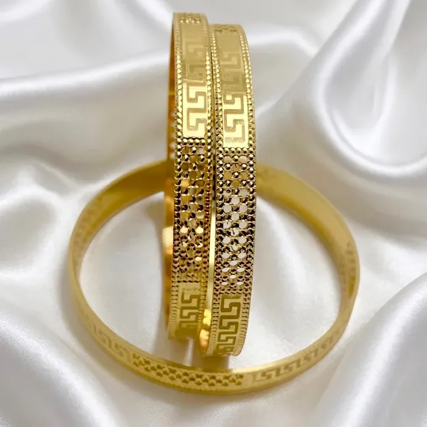 Gold_Micro_Plated_Copper_Turkish_Mesh_Greek_Pattern_Bangle