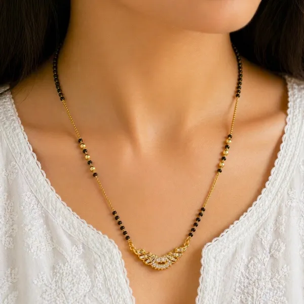 Black_18K_Plated_Stainless_Steel_Wing_Ad_Stone_Mangalsutra_Pendant