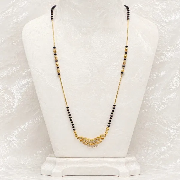 Black_18K_Plated_Stainless_Steel_Wing_Ad_Stone_Mangalsutra_Pendant