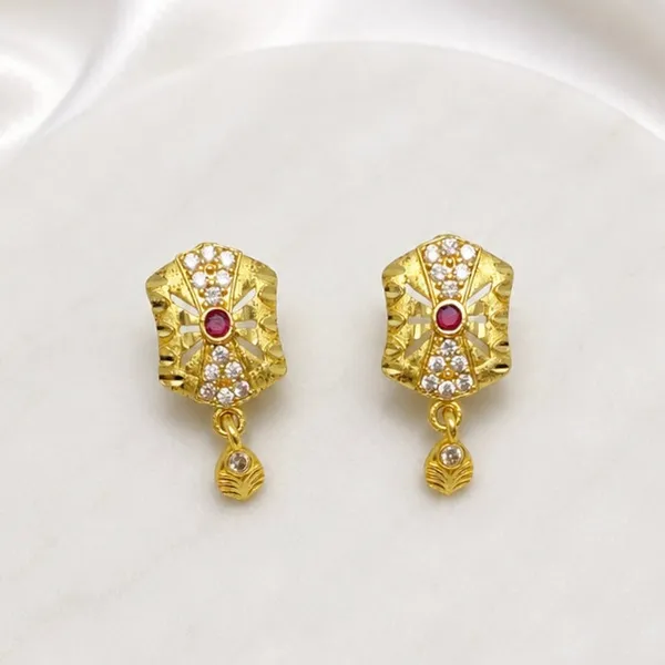 Gold_Micro_Plated_Copper_Ad_Ruby_Statement_Pendant_Necklace_Set