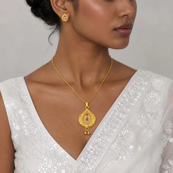 Red_Gold_Micro_Plated_Ad_Ruby_Teardrop_Floral_Necklace_Set