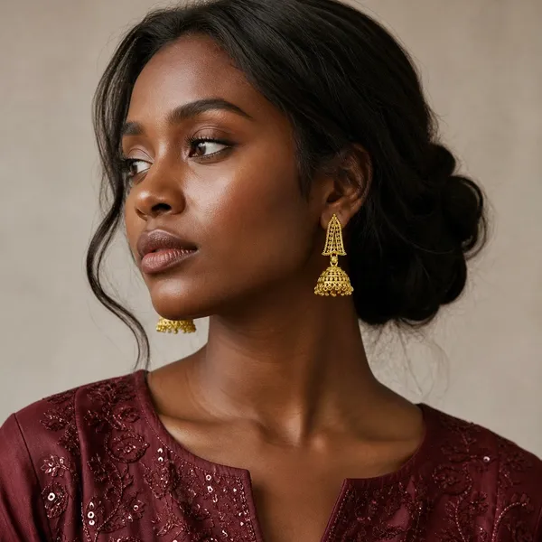 Gold_Micro-Plated_Copper_Temple_Triangular_Ghungroo_Jhumki_Earrings
