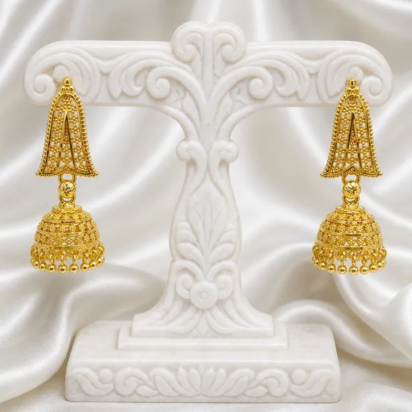 Gold_Micro-Plated_Copper_Temple_Triangular_Ghungroo_Jhumki_Earrings