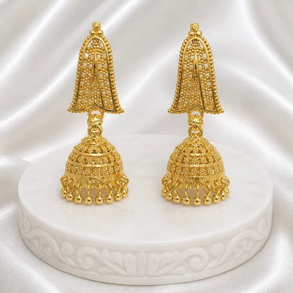 Gold_Micro-Plated_Copper_Temple_Triangular_Ghungroo_Jhumki_Earrings