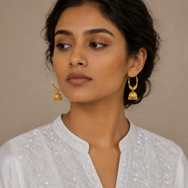 Gold_Micro_Plated_Hoop_Jhumka_Ghungroo_Temple_Earrings