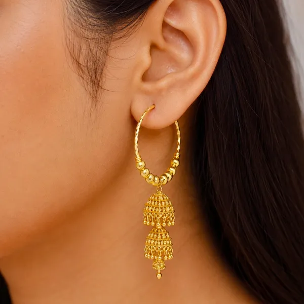 Gold_Plated_Handcrafted_Hoop_Jhumka_Earrings_For_Women