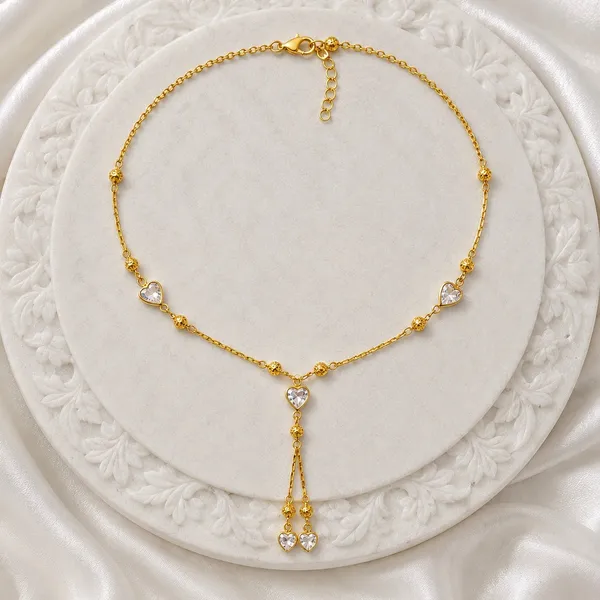 Gold_18K_Plated_Crystal_Heart_Tassel_Beaded_Necklace_For_Women