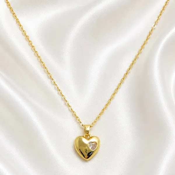 Gold_18K_Plated_Heart_Pendant_Ad_Stone_Necklace_For_Women