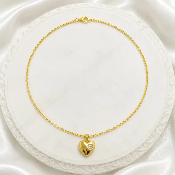 Gold_18K_Plated_Heart_Pendant_Ad_Stone_Necklace_For_Women