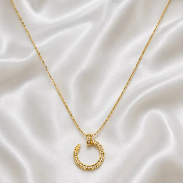 Gold_18K_Plated_Ad_Stone_Open_Circle_Pendant_Adjustable_Necklace