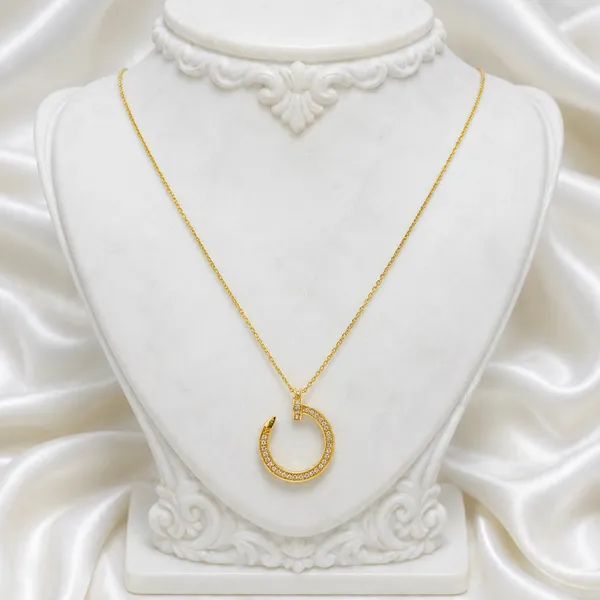 Gold_18K_Plated_Ad_Stone_Open_Circle_Pendant_Adjustable_Necklace