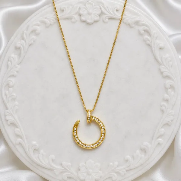 Gold_18K_Plated_Ad_Stone_Open_Circle_Pendant_Adjustable_Necklace