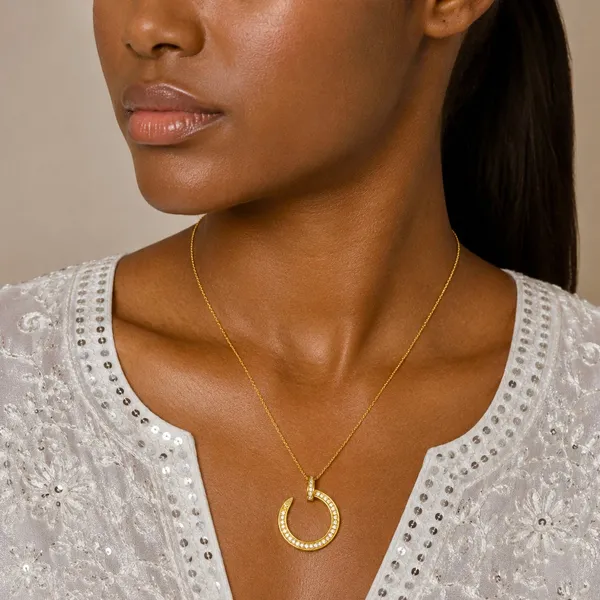 Gold_18K_Plated_Ad_Stone_Open_Circle_Pendant_Adjustable_Necklace